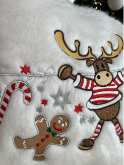 Snow Deer декоративна подушка