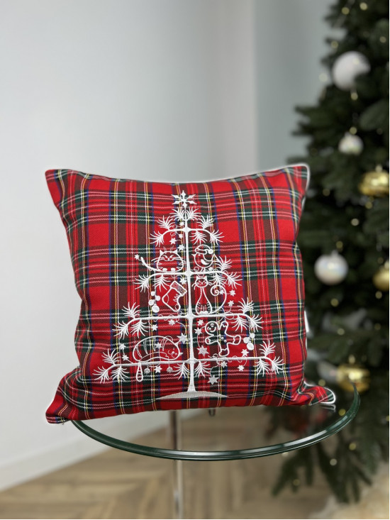 Christmas tree декоратинва подушка